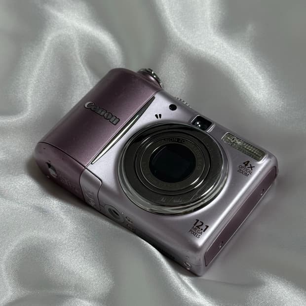 캐논 파워샷 a1100 is 핑트 디카 팔아요 !