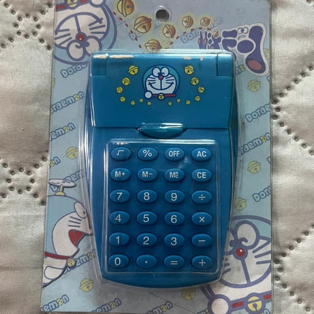 (미개봉) 도라에몽 계산기 레트로