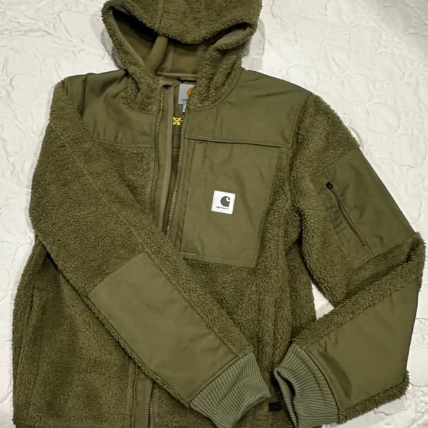 칼하트 프렌티스 플리스 카키 