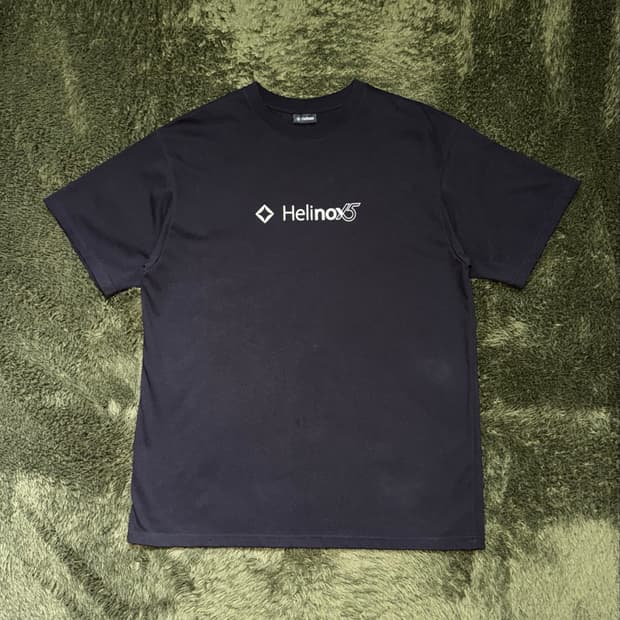 [M] Helinox 헬리녹스 15주년 티셔츠 블랙