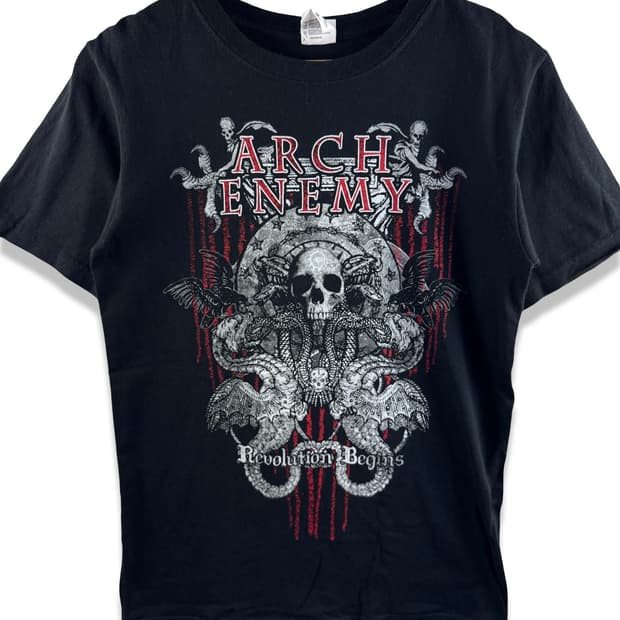 데스메탈 아치에너미 그래픽 티셔츠2583