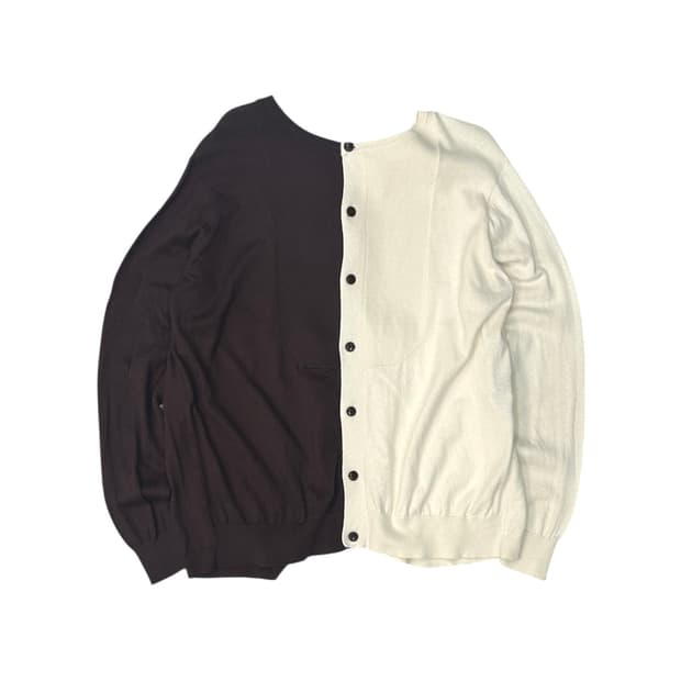 Ne-net Two Tone Cardigan