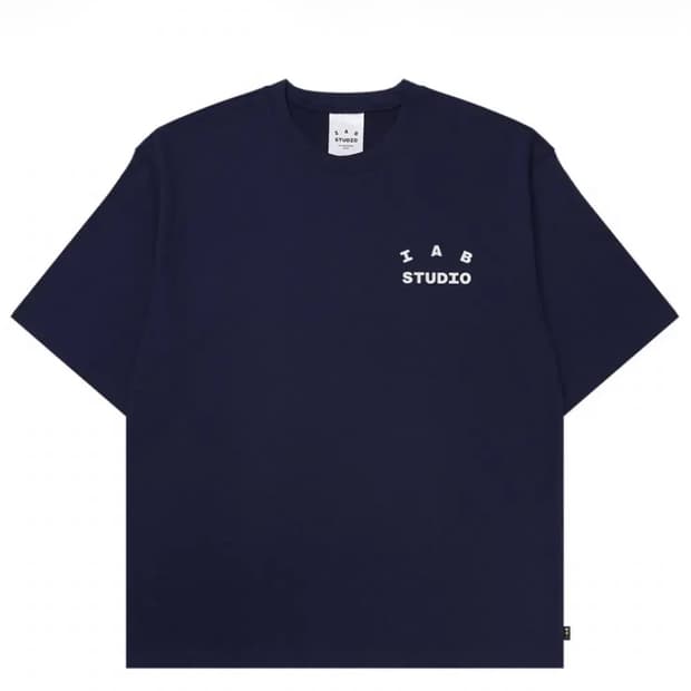 새상품 아이앱스튜디오 오리지널 티셔츠 네이비 L