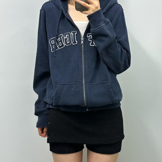 타미힐피거 네이비 후드집업