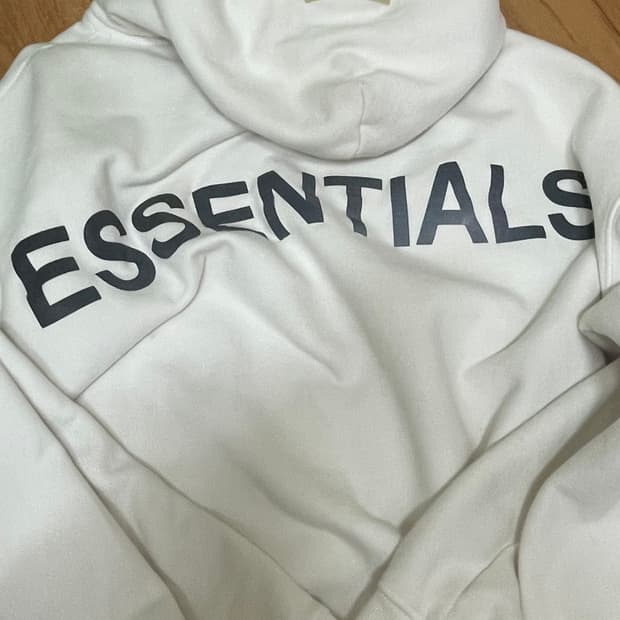 Fear of God Essentials 후드티 빈티지 