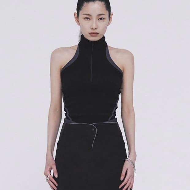 Hyein Seo Half-zip Racerback