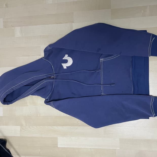 트루릴리젼 빅로고 후드티