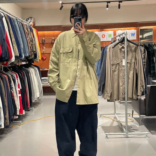 디키즈 워크 셔츠