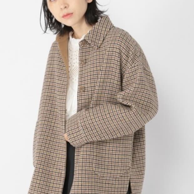 스튜디오 클립 양면 울 자켓