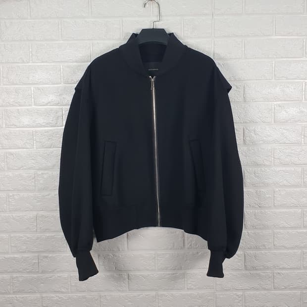 [F]듀마르셀 울 캐시미어 혼방 봄버 자켓