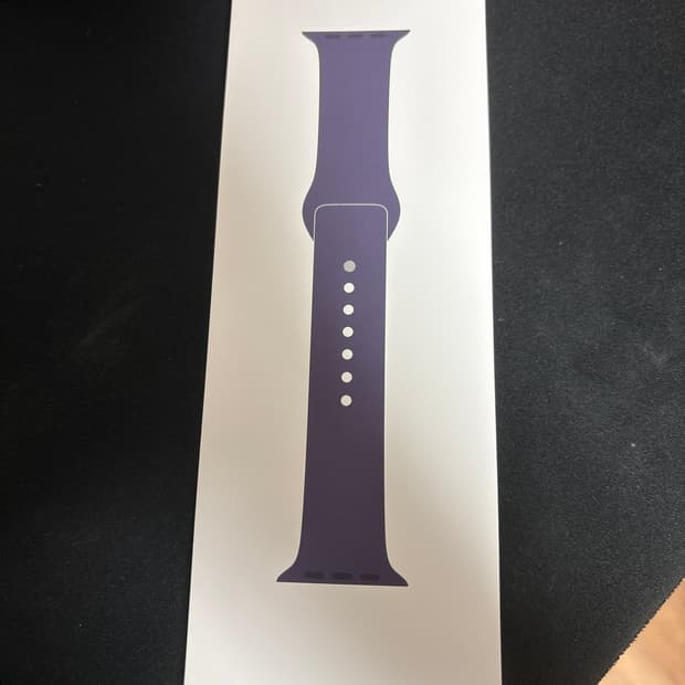 (미개봉)애플워치 스포츠밴드 퍼플포그 42mm S/M