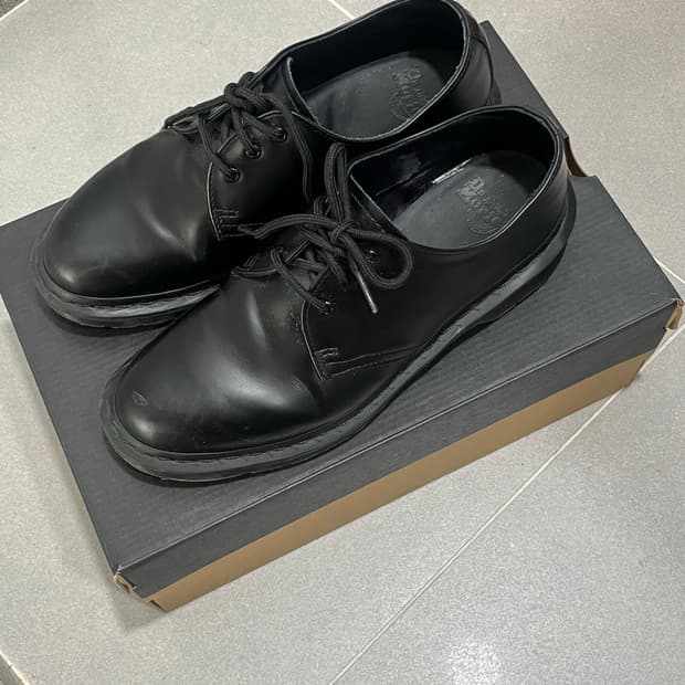 닥터마틴 1461 모노 블랙 260