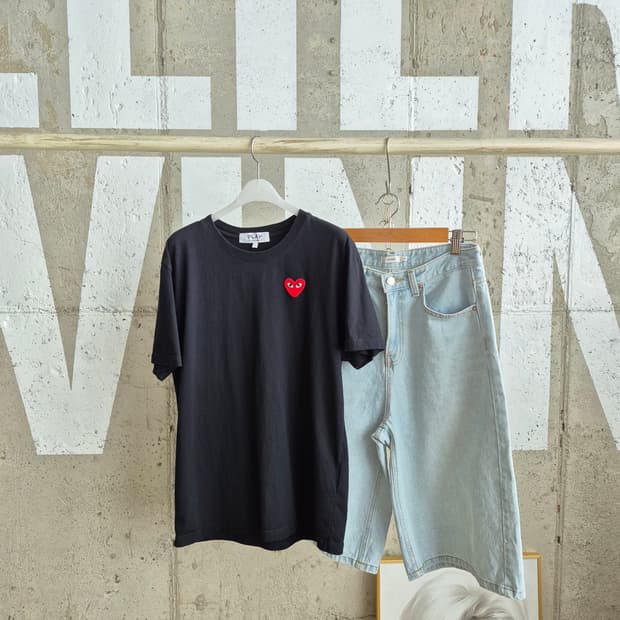 꼼데가르송 반팔 티셔츠