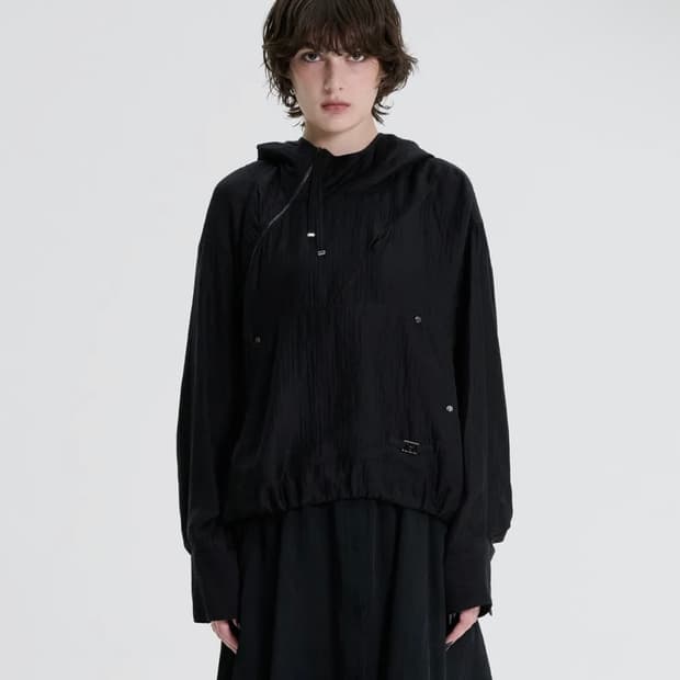 트리밍버드 아노락 Crinkle Zipper Anorak