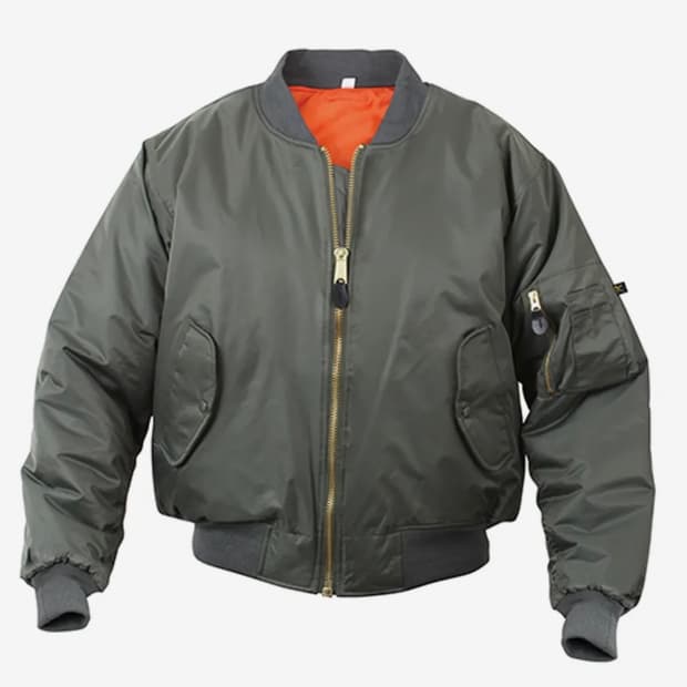 로스코 ma-1 flight jacket 세이지 그린