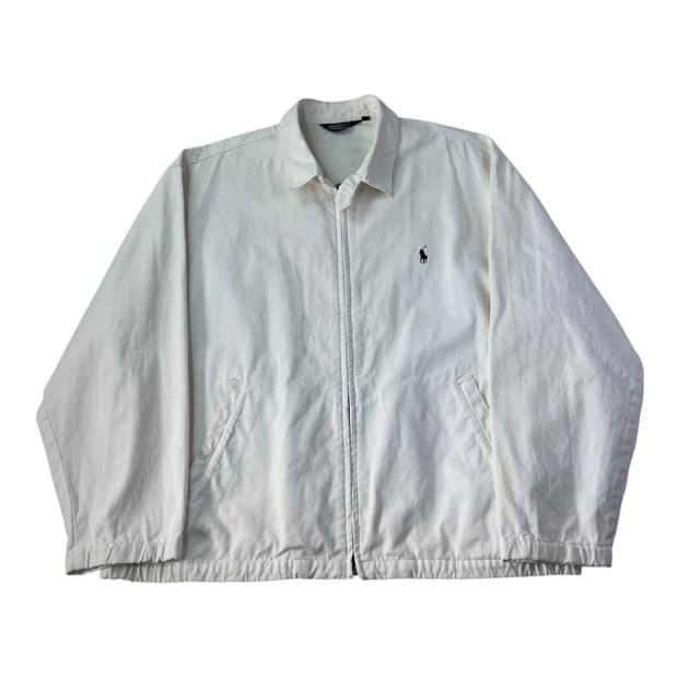 105 폴로 랄프로렌 91s 바라쿠타 블루종 화이트 자켓