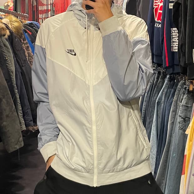 [IM] NIKE 나이키 화이트 바람막이