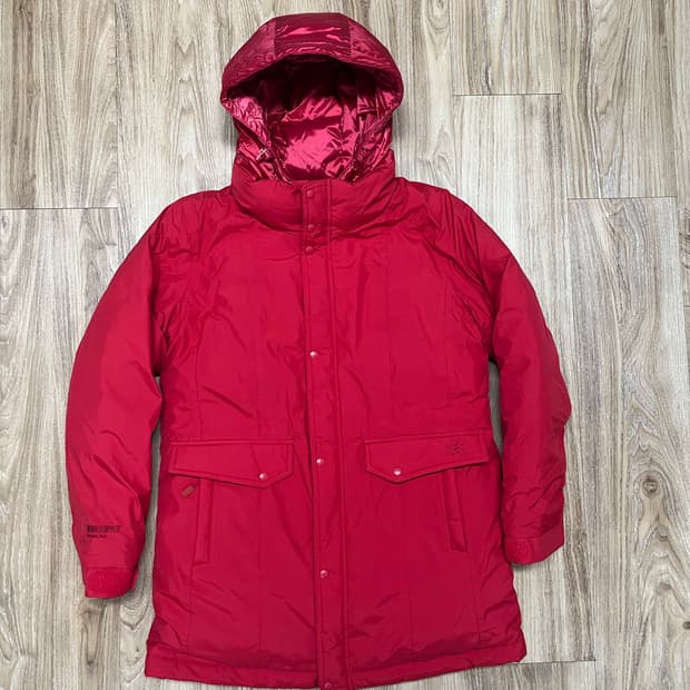 코오롱 스포츠 윈드스토퍼 구스다운 패딩 100