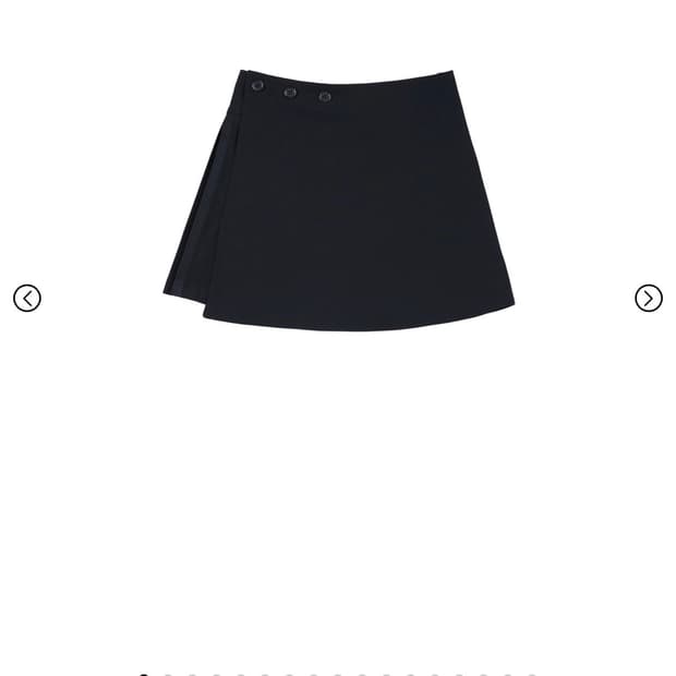 Jichoi aw25 wrap skirt(black)