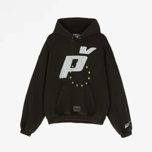 원가 161,100) 피치스 브로큰 시그니처 로고 후드티 M