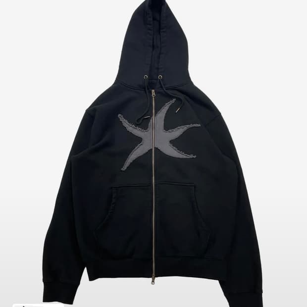 [M] TCM/더콜디스모먼트 starfish hooded zip-up