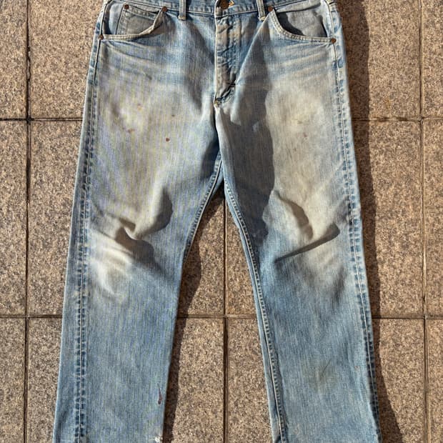 70s Lee 200z 데님 팬츠