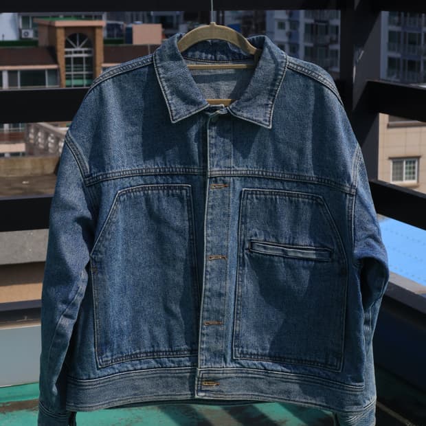 Non floor 데님 자켓