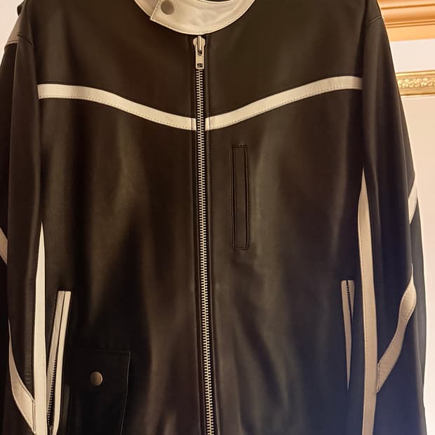 도프제이슨 믹스 레더 라이더 자켓 (양가죽)