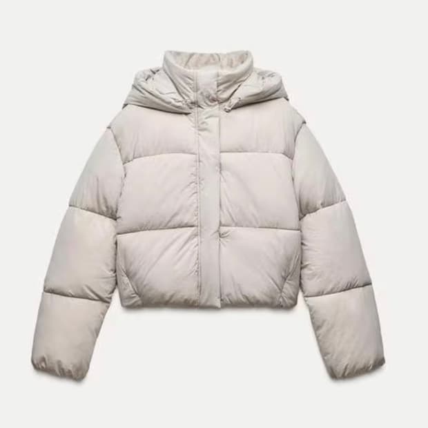 자라 숏 푸퍼 패딩