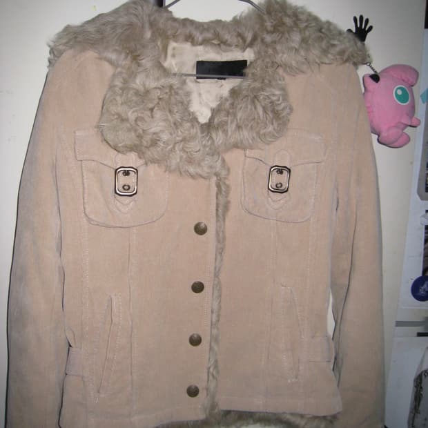 일본 빈티지 갸루 mood... 무스탕자켓