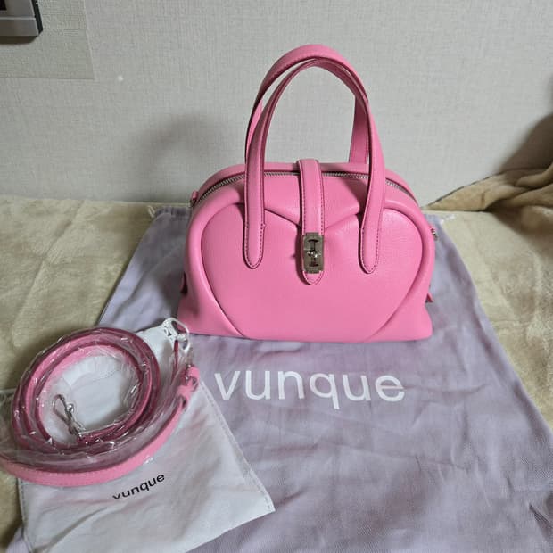 분크 토크 러브 스몰 핑크 가방