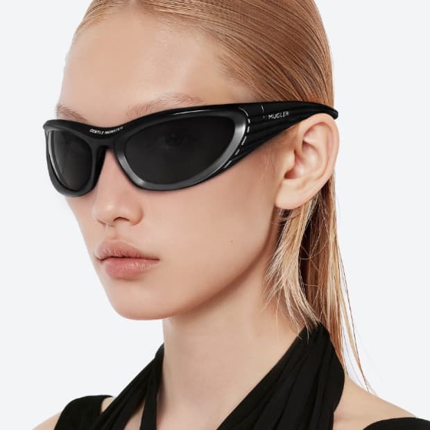 Gentle Monster x Mugler Spiral 02 M01