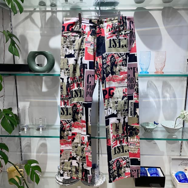 00’s 장 폴 고티에 anarchy fight  racism pants