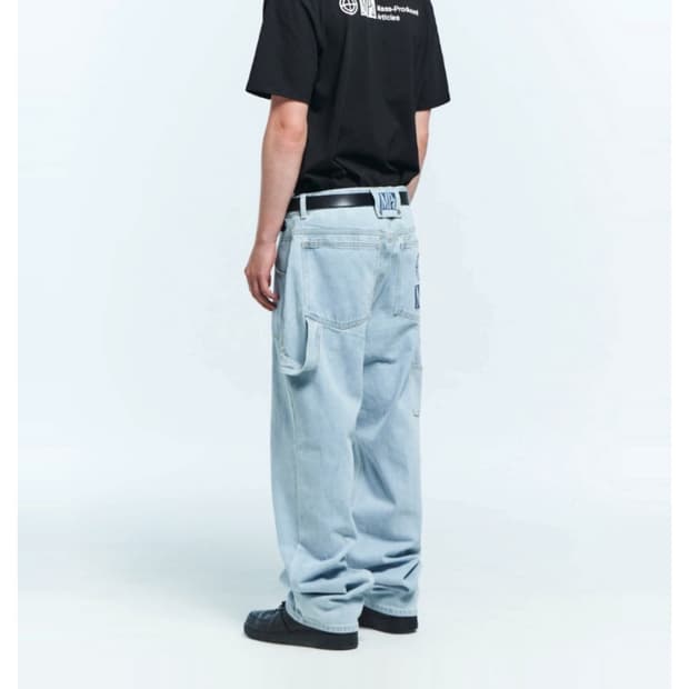 MPa PAINTER DENIM PANTS (STEEL BLUE) S