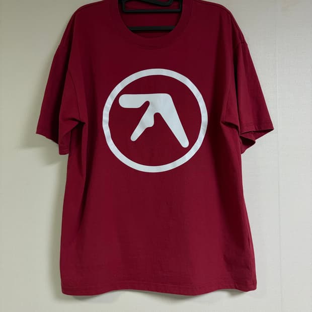 Aphex Twin 에이펙스 트윈 빅로고 부틀렉 머천 빈티지 반팔 티셔츠