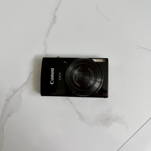 캐논 IXY 190 블랙 디지털 카메라