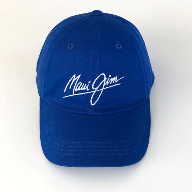 미국 빈티지 Maui Jim 블루 볼드캡 모자