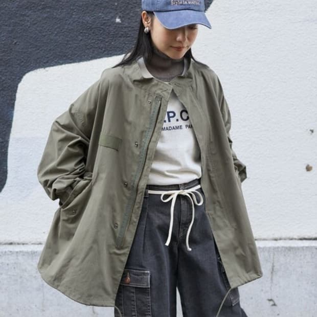 프릭스토어 M65 모즈 숏 자켓