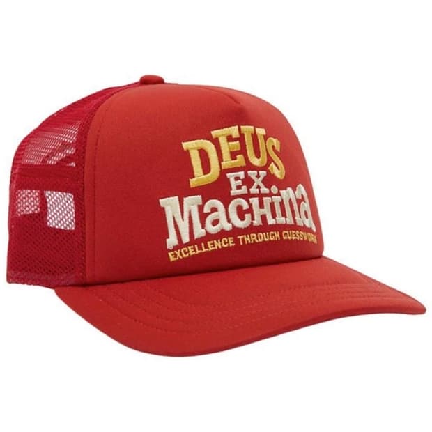 Deus Ex Machina Trucker Cap_RED