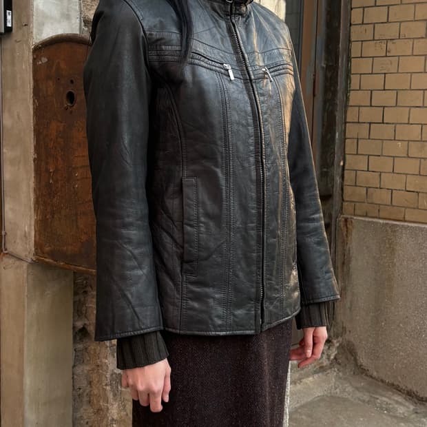 AbaHouse 리얼레더 자켓