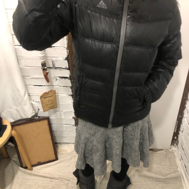 아디다스 후드 패딩