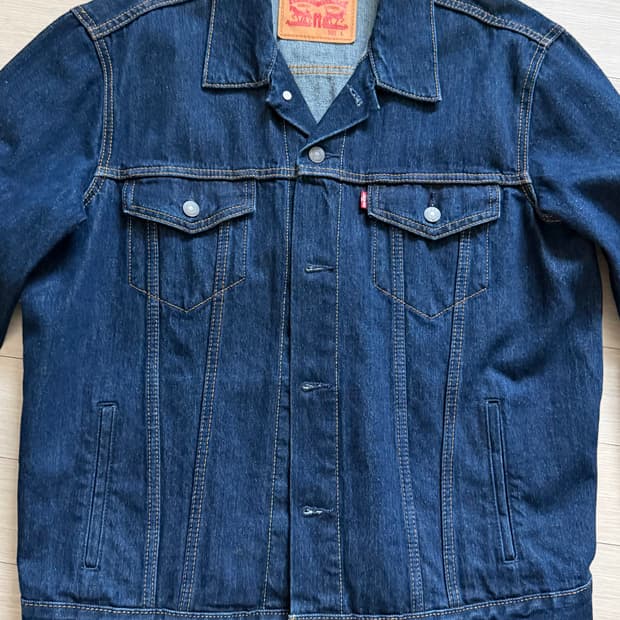 리바이스 데님 자켓 L 진청