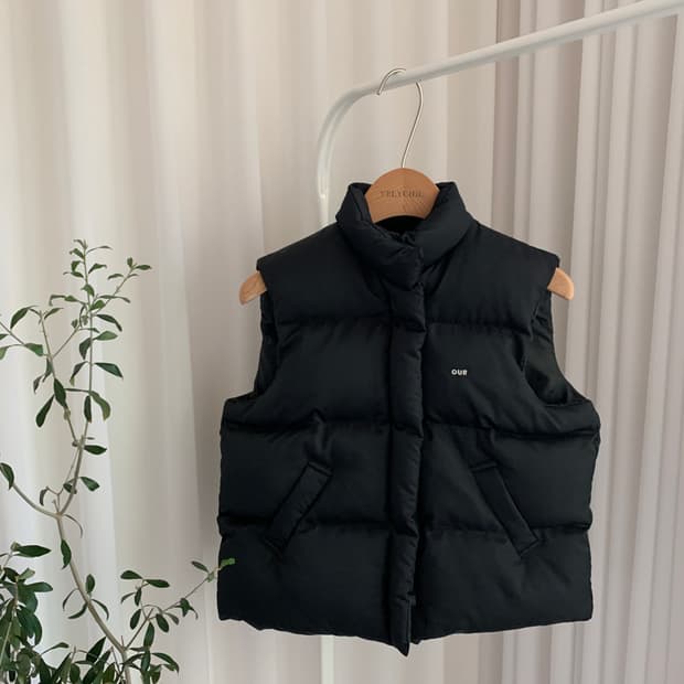 아워 OUR 웰론 빵빵 주니어 패딩 조끼