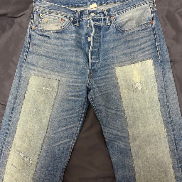 rrl 빈티지파이브포켓 미드랜드 34x30