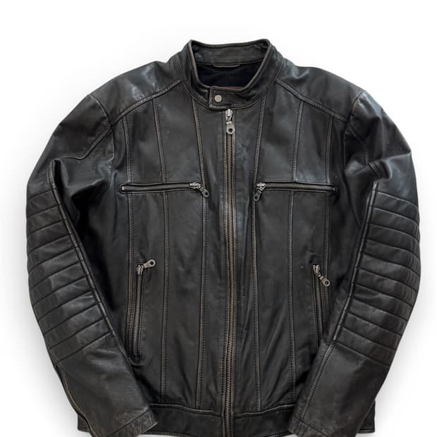 DANIER 가죽 라이더자켓 