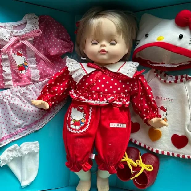 90년대 오오이케 키티 콜라보