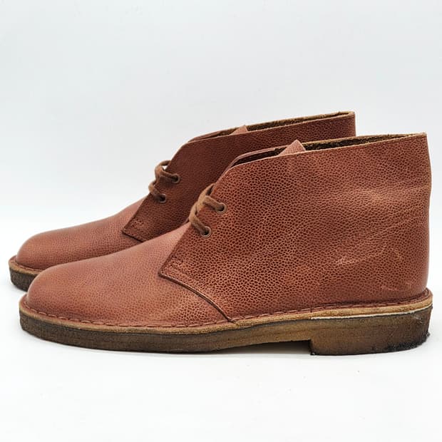  클락스 데저트 부츠 레더 브라운 (265) 