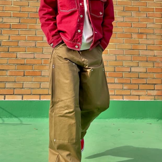 위캔더스 WGC 트러커 자켓 red