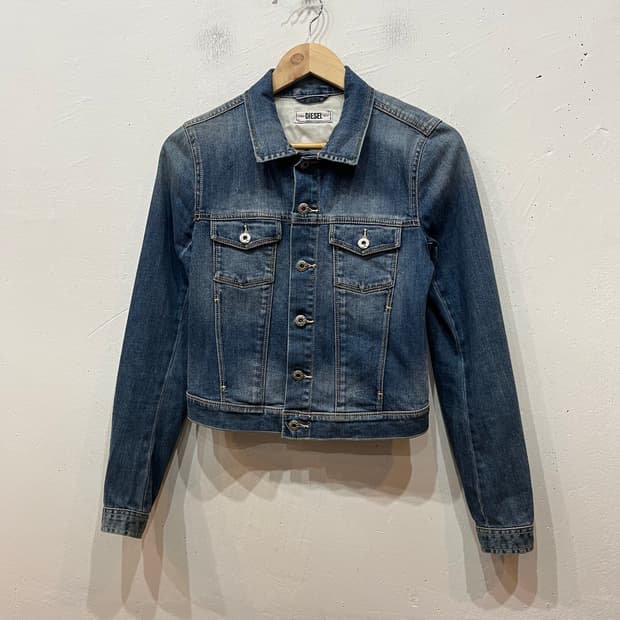 DIESEL 디젤 데님 트러커 자켓 우먼즈 XS