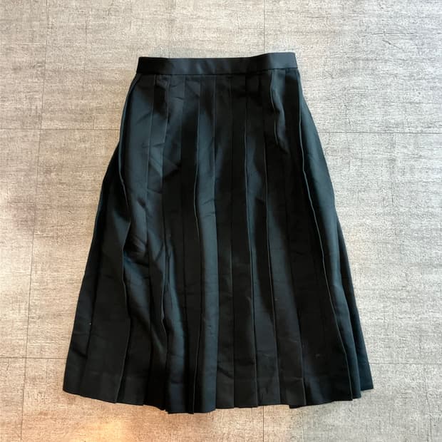 일본빈티지 Kanko 칸코 하구미모리걸 할메카지 플리츠스커트